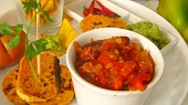 Vegetariánské chilli s pečenými batáty