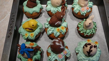 Velikonoční muffiny od Pavly