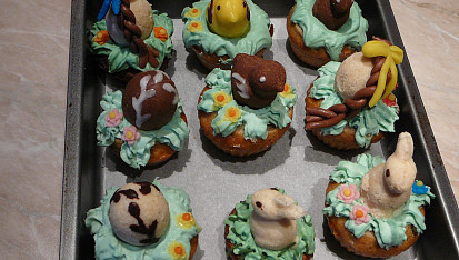 Velikonoční muffiny od Pavly
