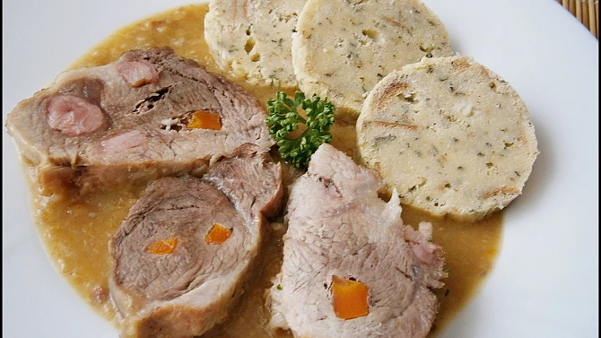 Vepřová plec na víně, Vepřová plec na víně