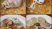 Vepřová plec na víně, Měkké maso vytáhneme,uchováme v teple.Šťávu rozmixujeme a podáváme s plátky masa s rýží,nebo s knedlíkem