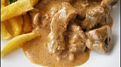 Vepřové á la falešný “Stroganoff“