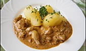 Vepřové á la falešný “Stroganoff“