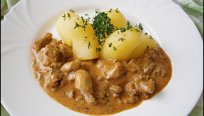 Vepřové á la falešný “Stroganoff“
