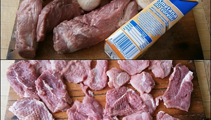 Vepřové á la falešný “Stroganoff“