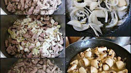 Vepřové á la falešný “Stroganoff“