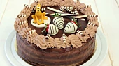Bezlepkový nahatý dort (Naked cake), Bezlepkový čokoládový dort