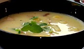 Bramborová polévka s hříbky