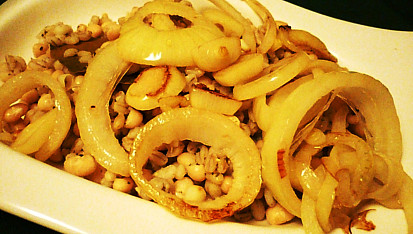 Fazolovo-kroupová kaše