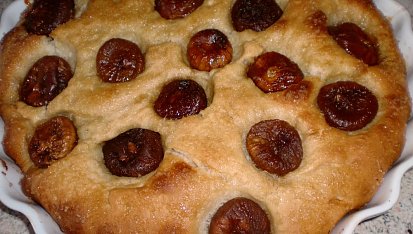 Italský sladký chléb s fíky (Pane dolce con fichi)