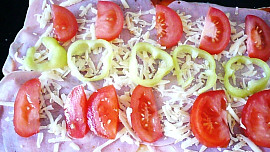 Jednoduchá pizza - domácí