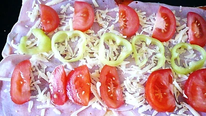 Jednoduchá pizza - domácí