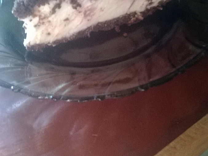 Kakaovo-drobenkový koláč