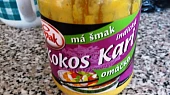 Kuřecí na indické jemné omáčce kari s kokosem