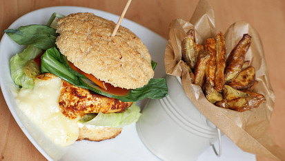 Květákové burger bulky {Bezlepkové}