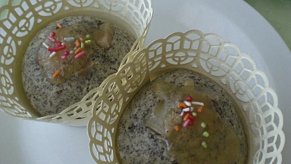 Makové muffiny se švestkami