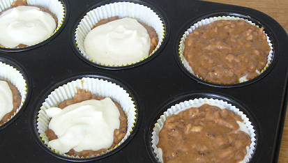 Margotkové muffiny s tvarohem