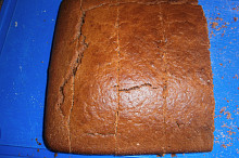 To už je jen zbytek - vrhli jsme se na to dřív než jsem to stihla vyfotit.