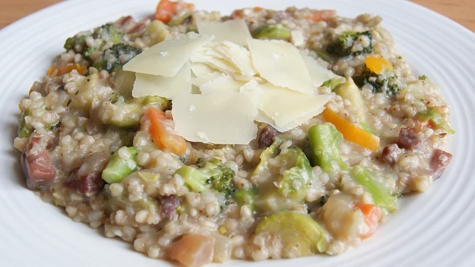Pohankové risotto