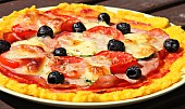 Polentová "pizza" (Polentová "pizza")