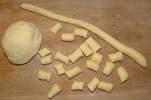 Krupicové noky do polévky