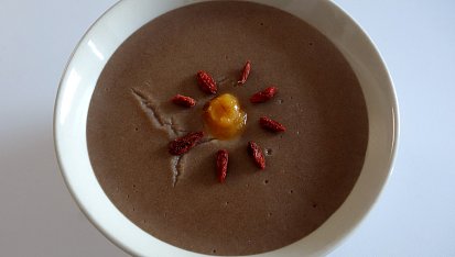 Pudink z teffové mouky (bez lepku, mléka a vajec)