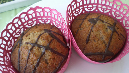 Rychlé oříškové muffiny