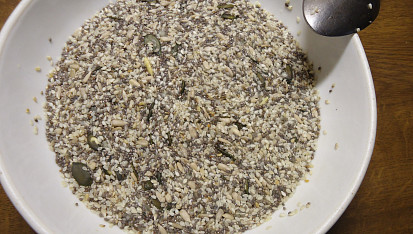 Slané chia bezmoučné sušenky