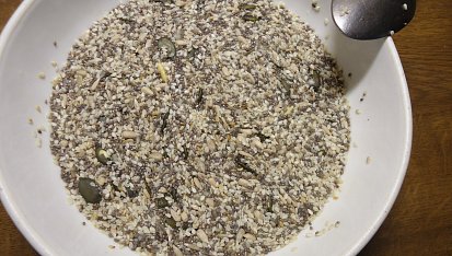 Slané chia bezmoučné sušenky