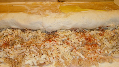 Slané kynuté muffiny se sýrem a se škvarky
