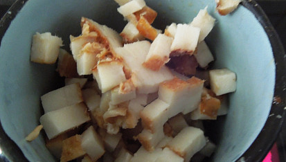 Slaninové špagety