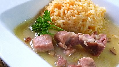 Slepice na špeku (slanině)