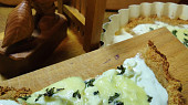 Sýrová pizza na celerovém těstě