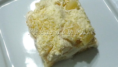 Tiramisu s ananasem