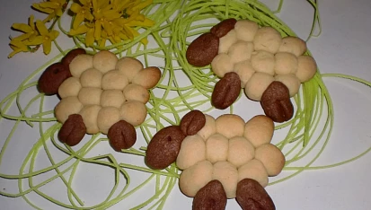 Velikonoční mandlové sušenky