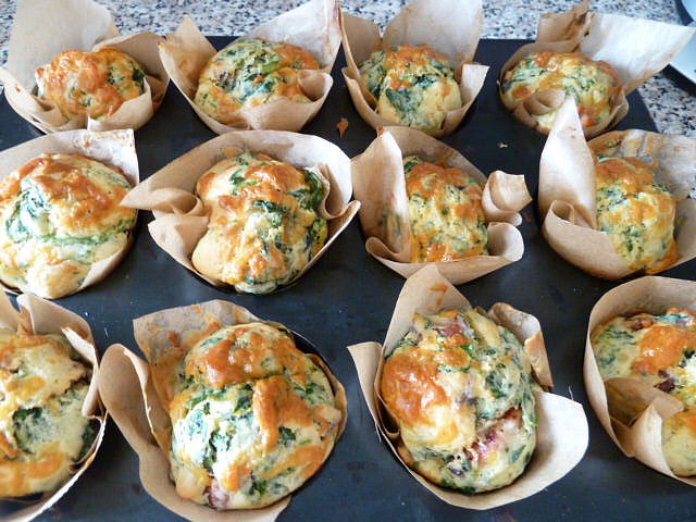 Velikonoční muffiny na slano