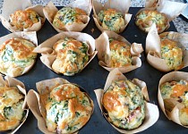 Velikonoční muffiny na slano