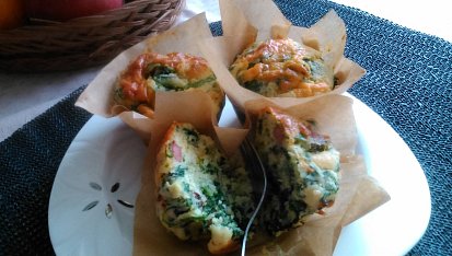 Velikonoční muffiny na slano