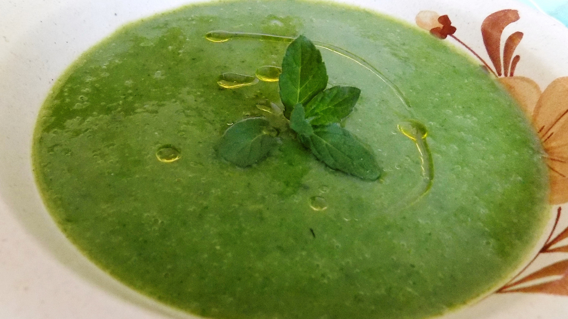 Zelená polévka na nervy