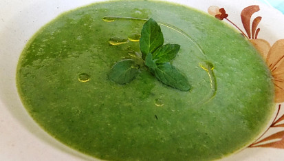 Zelená polévka na nervy