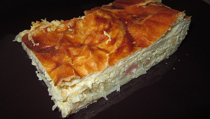 Zelný koláč