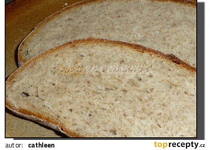 Bramborový chléb s prefermentem