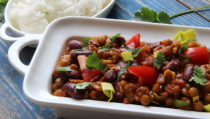 Chilli con zeleninka