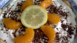 Citrusové tiramisu