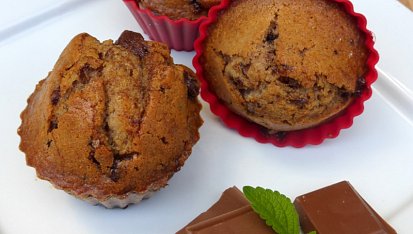 Čokoládové muffiny od Jiřinky