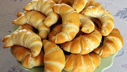 Croissanty s jednoduchou přípravou