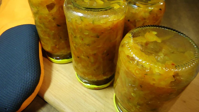 Cuketový relish