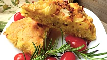 Italský cibulový " chléb " z MT funkce Crisp