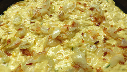 Italský cibulový " chléb " z MT funkce Crisp
