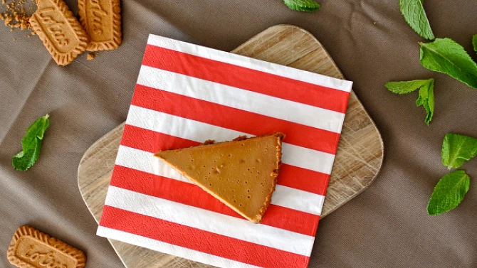 Karamelový cheesecake